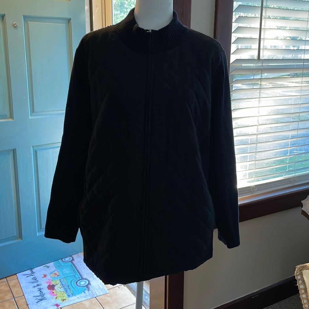 Croft&Barrow black jacket.